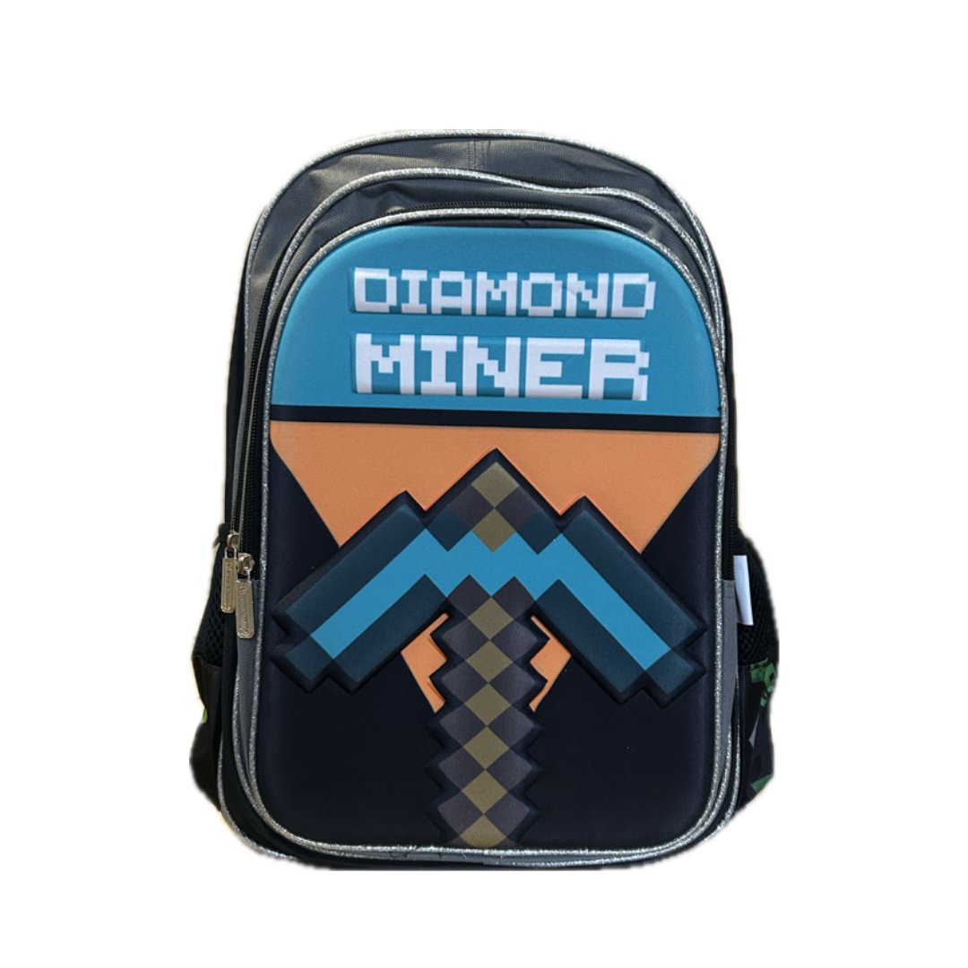Mochila MInecraft- M34-220196 (Gris)