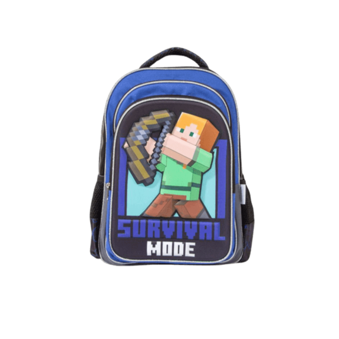 Mochila Minecraft-M34-220193 (Azul)